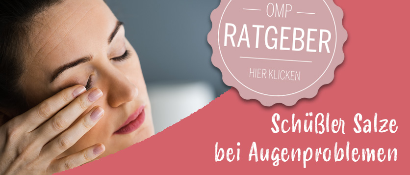 Schüßler Salze bei Augenproblemen