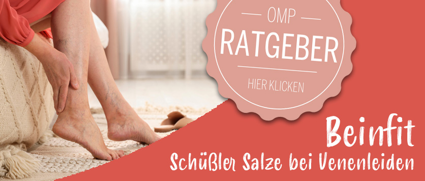 Beinfit - Schüßler Salze bei Venenleiden