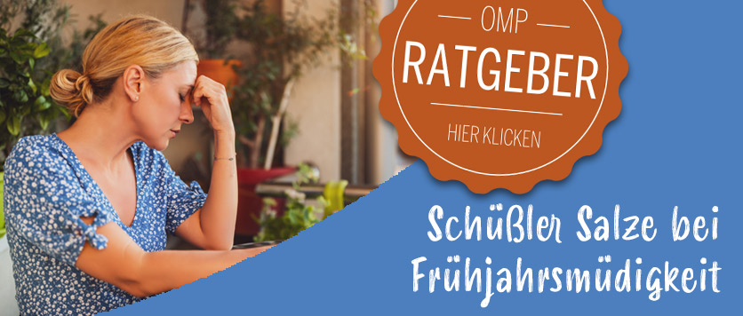 Schüßler Salze bei Frühjahrsmüdigkeit