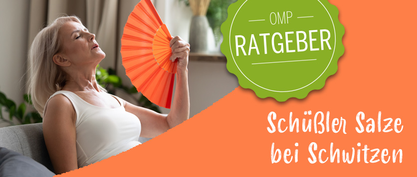 Schüßler Salze bei Schwitzen