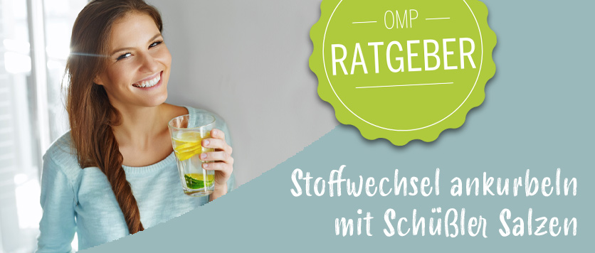 Stoffwechsel ankurbeln mit Schüßler Salzen
