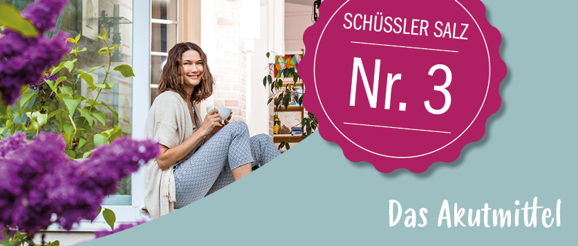 Akutmittel Schüßler Salz Nr. 3: In den ersten Reaktionsphasen des Körpers