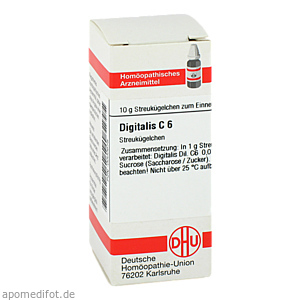 DIGITALIS C 6 Globuli