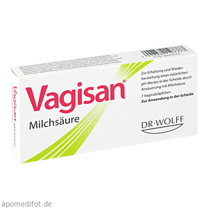 VAGISAN Milchsäure Vaginalzäpfchen
