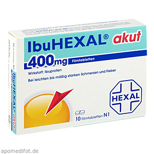 IBUHEXAL akut 400 Filmtabletten