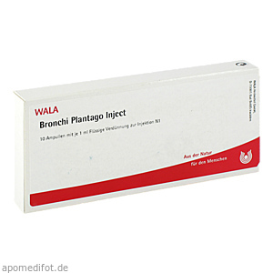 BRONCHI PLANTAGO Inject Ampullen