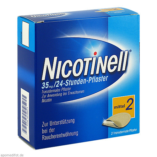 NICOTINELL 14 mg/24-Stunden-Pflaster 35mg