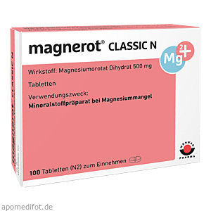 MAGNEROT CLASSIC N Tabletten