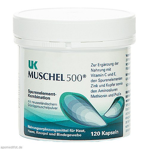 UK Muschel 500 Kapseln