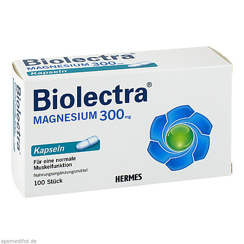 BIOLECTRA Magnesium 300 mg Kapseln