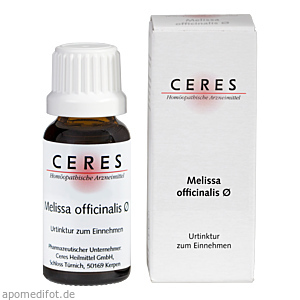 CERES Melissa officinalis Urtinktur