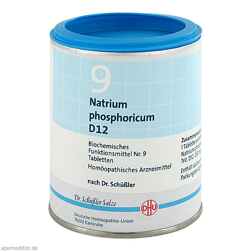 BIOCHEMIE DHU 9 Natrium phosphoricum D 12 Tabl.