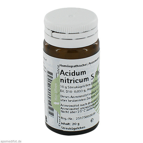 ACIDUM NITRICUM S Phcp Globuli