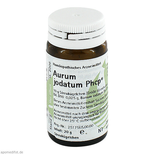 AURUM JODATUM PHCP Globuli