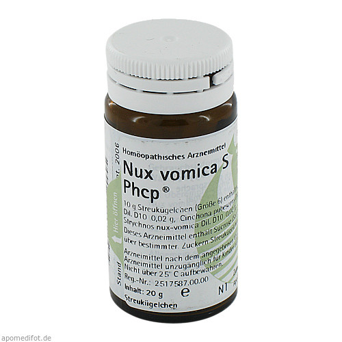 NUX VOMICA S Phcp Globuli