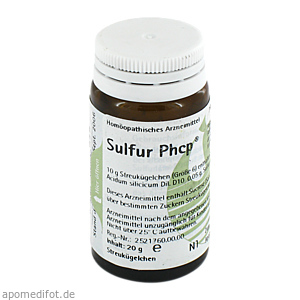 SULFUR PHCP Globuli