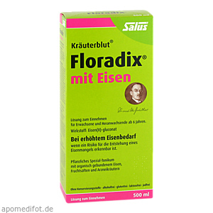 FLORADIX mit Eisen Lösung zum Einnehmen