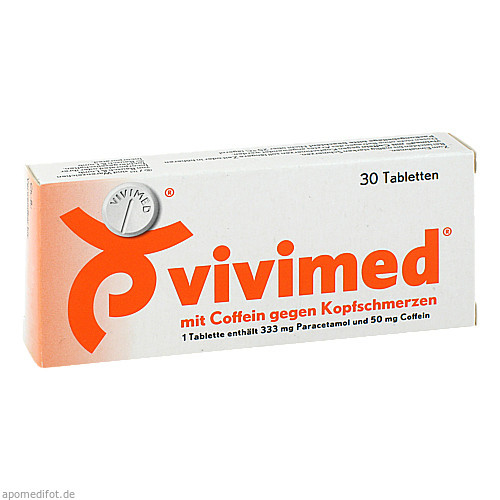 VIVIMED mit Coffein gegen Kopfschmerzen Tabletten