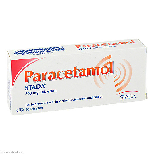 PARACETAMOL STADA 500 mg Tabletten