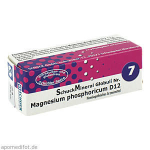 SCHUCKMINERAL Globuli 7 Magnesium phosphoricum D12