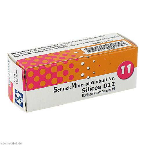 SCHUCKMINERAL Globuli 11 Silicea D12