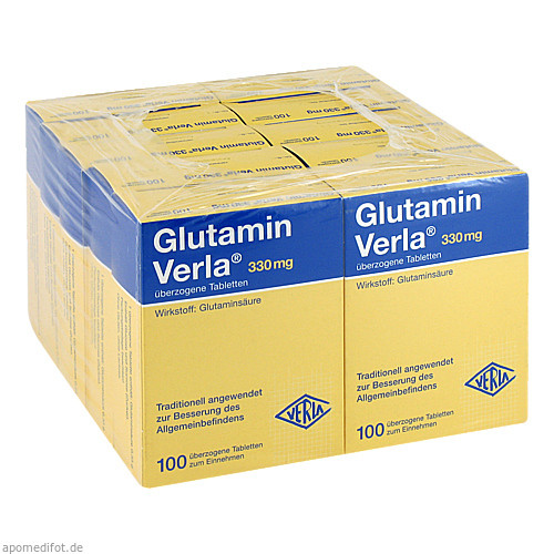 GLUTAMIN VERLA überzogene Tabletten