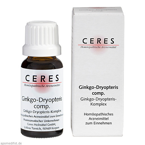 CERES Ginkgo dryopteris comp.Tropfen