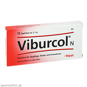 VIBURCOL N Kinder- und Säuglings-Suppositorien