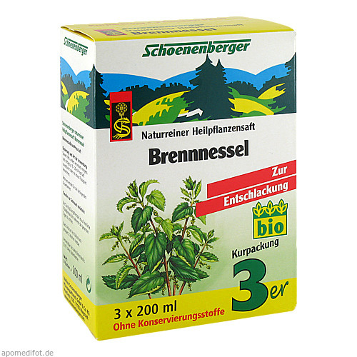 BRENNNESSELSAFT Schoenenberger