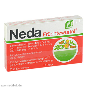 NEDA Früchtewürfel