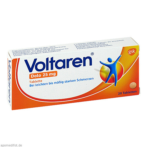 VOLTAREN Dolo 25 mg überzogene Tabletten