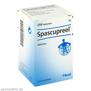 SPASCUPREEL Tabletten