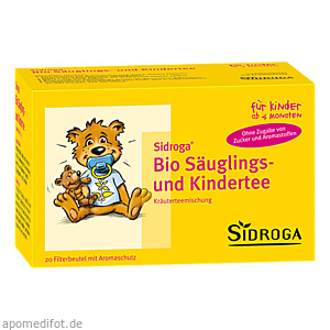 SIDROGA Bio Säuglings- und Kindertee Filterbeutel