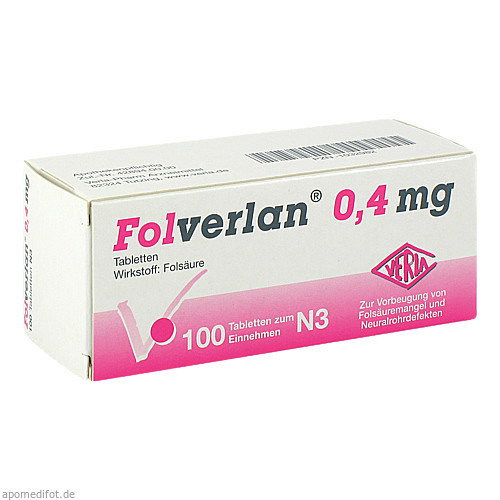 FOLVERLAN 0,4 mg Tabletten