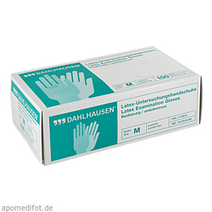 HANDSCHUHE Latex ungepudert Gr.M
