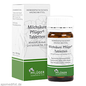 MILCHSÄURE Pflüger Tabletten