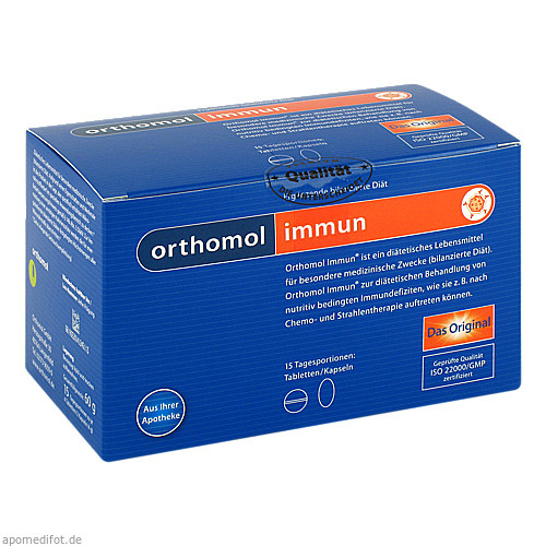 ORTHOMOL Immun 15 Tabl./Kaps.Kombipackung