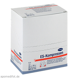 ES-KOMPRESSEN steril 7,5x7,5 cm 8fach