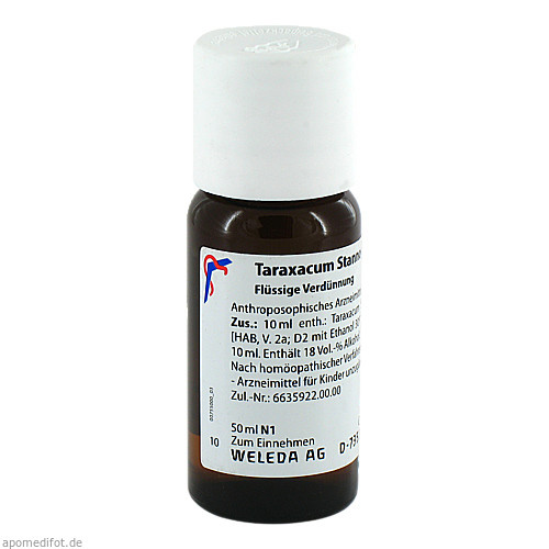 TARAXACUM STANNO cultum D 3 Dilution