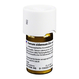 FERRUM SIDEREUM D 6 Trituration