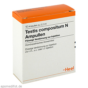 TESTIS COMPOSITUM N Ampullen