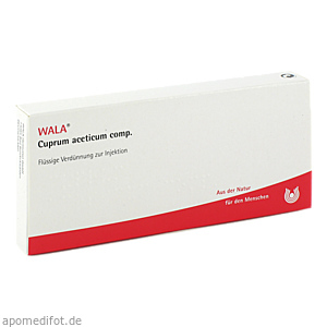 CUPRUM ACETICUM COMP.Ampullen