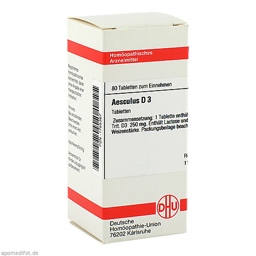 AESCULUS D 3 Tabletten