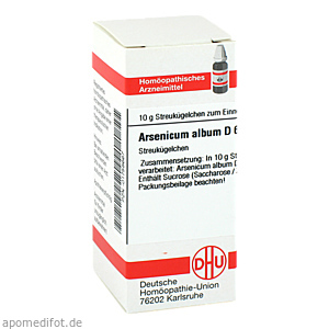 ARSENICUM ALBUM D 6 Globuli