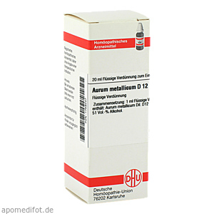 AURUM METALLICUM D 12 Dilution