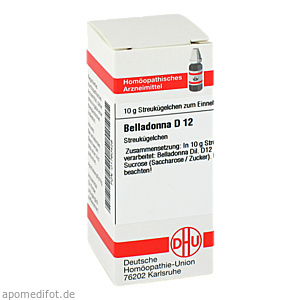 BELLADONNA D 12 Globuli