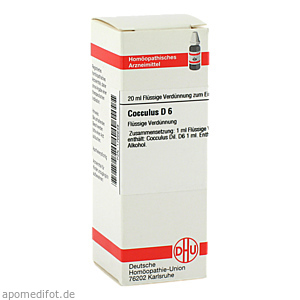 COCCULUS D 6 Dilution