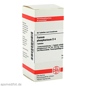FERRUM PHOSPHORICUM D 4 Tabletten