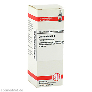 GELSEMIUM D 4 Dilution