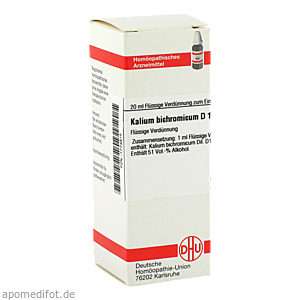 KALIUM BICHROMICUM D 12 Dilution